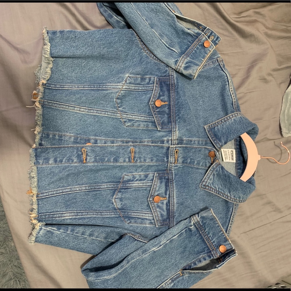 Cropped Denim jacket